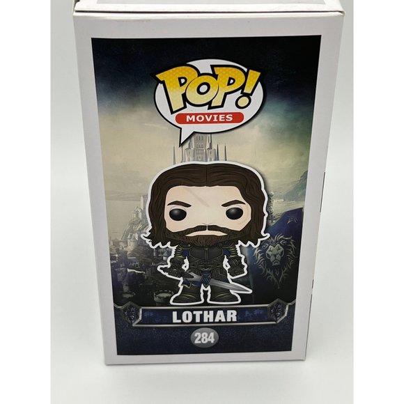 Funko Pop! Movies Warcraft Lothar Vinyl Figure #284 NEW - Picture 6 of 8